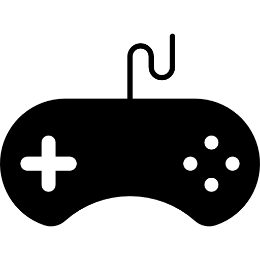 Gamepad with wire